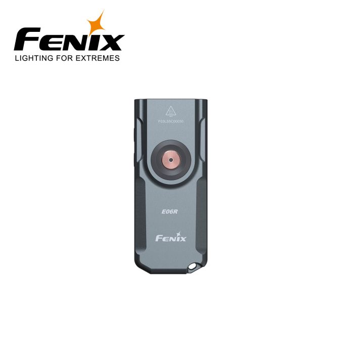 Fenix E06R grå minilygte – 700 lumen