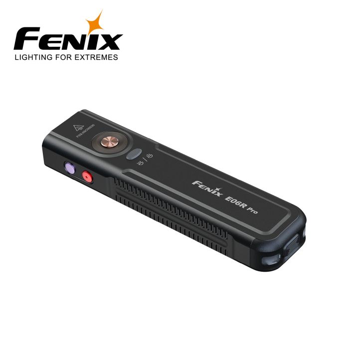 Fenix E06R Pro sort lommelygte – 1600 lumen