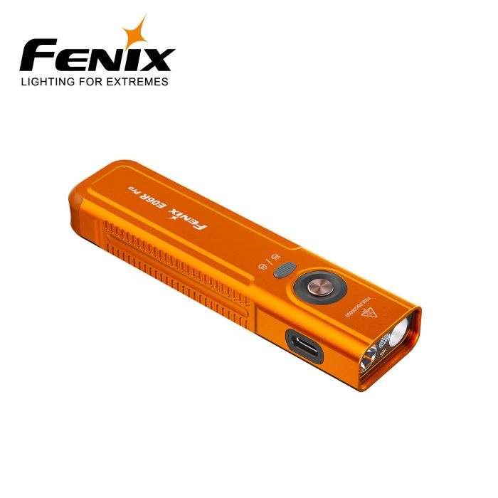 Fenix E06R Pro orange lommelygte – 1600 lumen