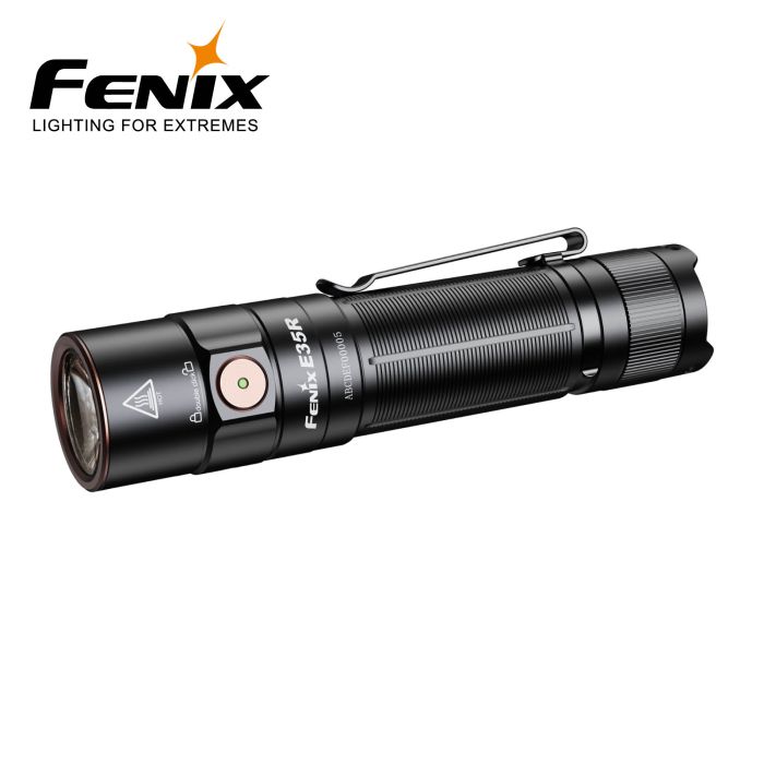 Fenix E35R sort lommelygte – 3100 lumen