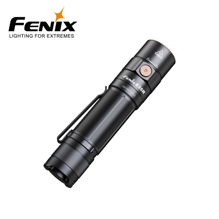 Fenix E35R sort lommelygte – 3100 lumen