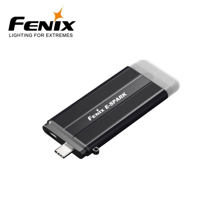 Fenix E-SPARK minilygte og powerbank – 100 lumen