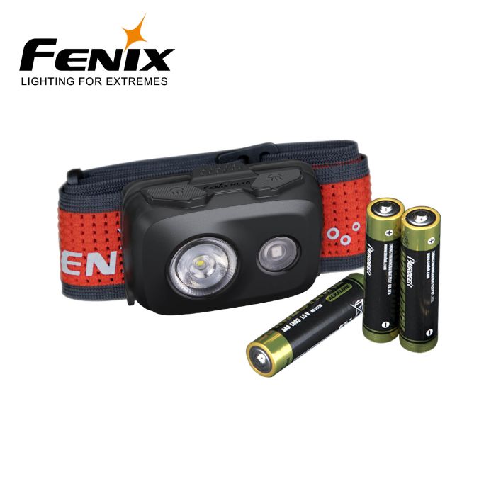 Fenix HL16 – sort pandelygte – 450 lumen
