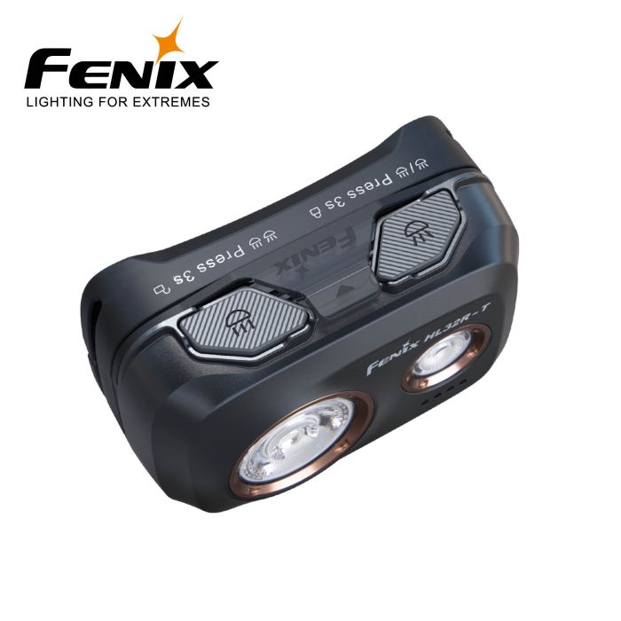 Fenix HL32R-T – sort pandelygte – 800 lumen