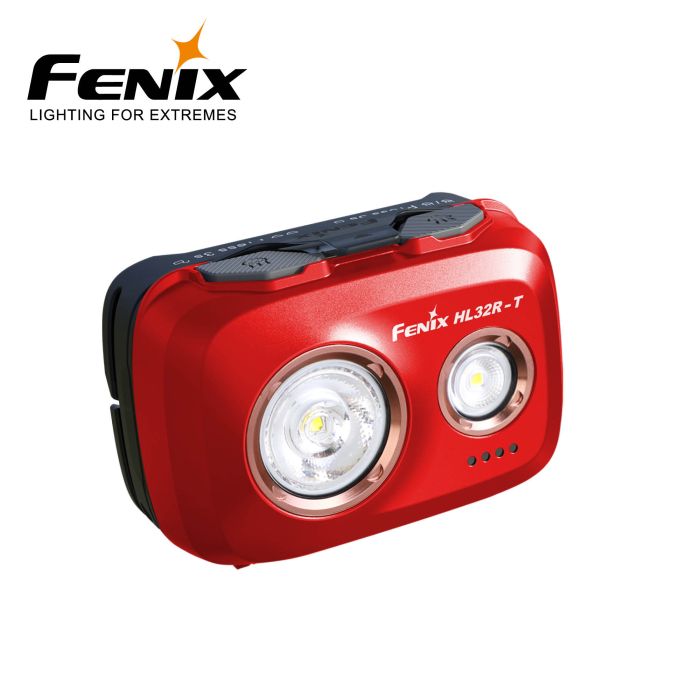 Fenix HL32R-T – rød pandelygte – 800 lumen
