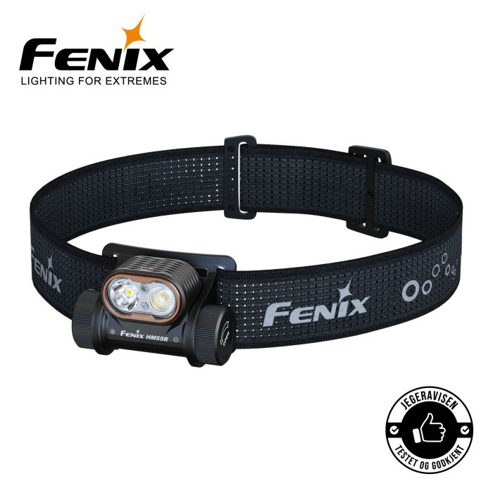 Fenix HM55R – sort pandelygte – 1200 lumen