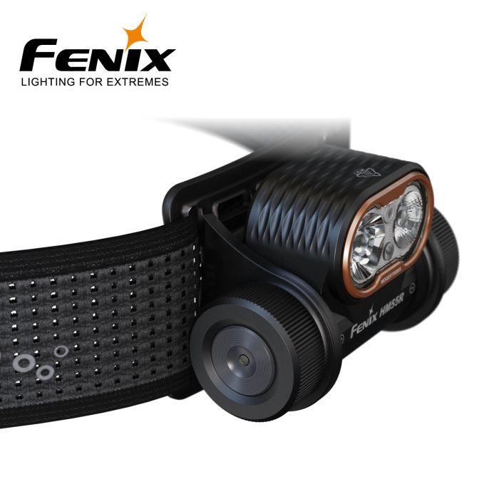 Fenix HM55R – sort pandelygte – 1200 lumen