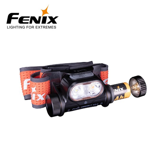 Fenix HM65R-T V2 – sort pandelygte – 1600 lumen