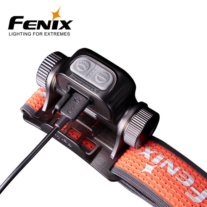 Fenix HM65R-T V2 – sort pandelygte – 1600 lumen