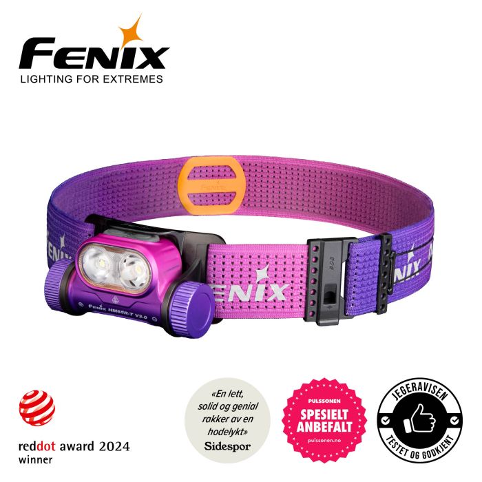 Fenix HM65R-T V2 – nebula pandelygte – 1600 lumen