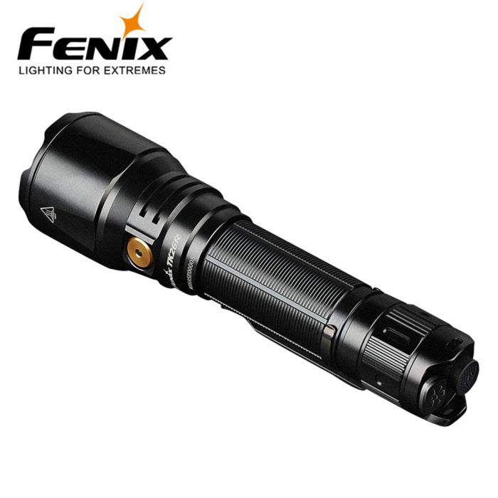 Fenix TK26R lommelygte med hvidt, rødt og grønt lys