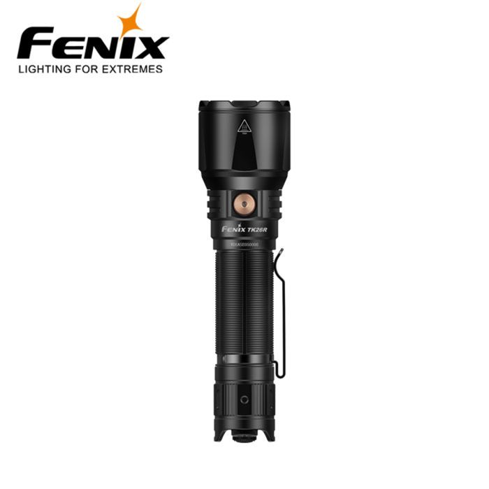 Fenix TK26R lommelygte med hvidt, rødt og grønt lys